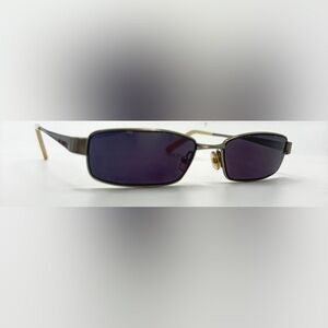 Ted Baker Thunderchief Gunmetal Oval Metal Sunglasses Frames Only